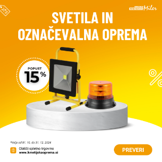 Picture for category Varno in svetlo: Super ponudba svetil -15%