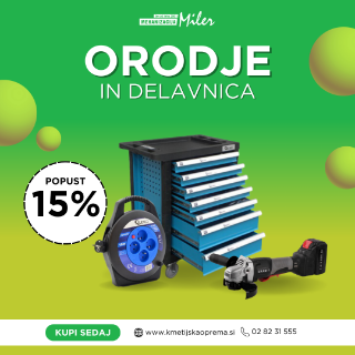 Picture for category Zgrabi svojo priložnost: Orodje -15% ceneje!