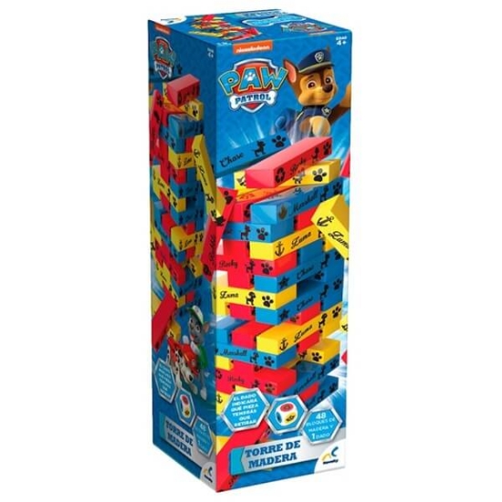 Fotografija izdelka Igrača Paw patrol igra jumbling tower