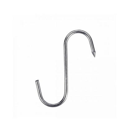 mesarski kavelj, inox, 120x5 mm, 60 kg, mesarska oprema, kavelj za meso, profesionalna oprema, kmetijska mehanizacija, kmetijska mehanizacija Miler, mesarska industrija, inox kavelj, težka obremenitev, visokokakovosten kavelj, kmetijska oprema, oprema za mesarstvo, kmetijska mehanizacija za mesarstvo, robustni kavelj za meso, kmetijska mehanizacija za industrijo.