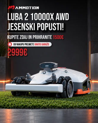 Fotografija izdelka Robotska kosilnica Luba 2 AWD 10000x + 🎁 DARILO